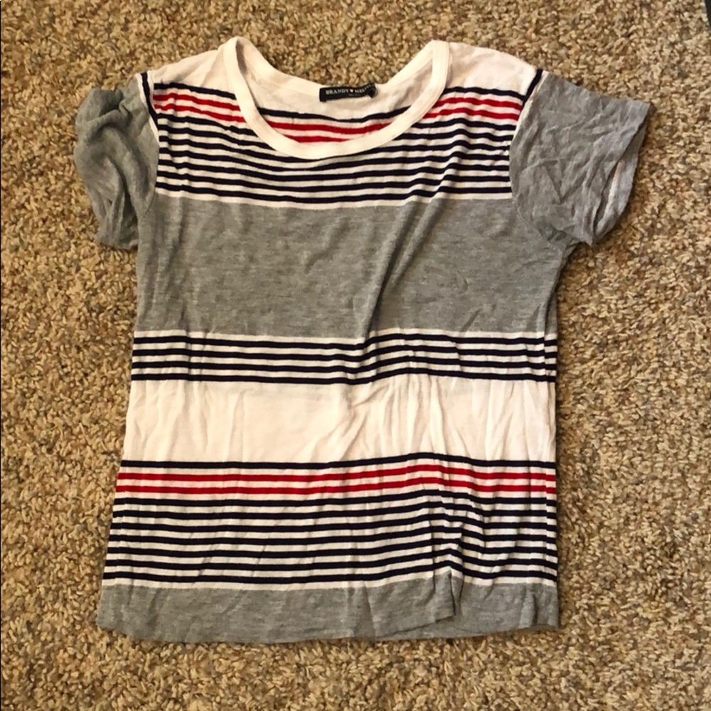 Brandy Melville striped tee